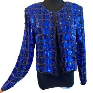 446. Stenay sequin blazer S